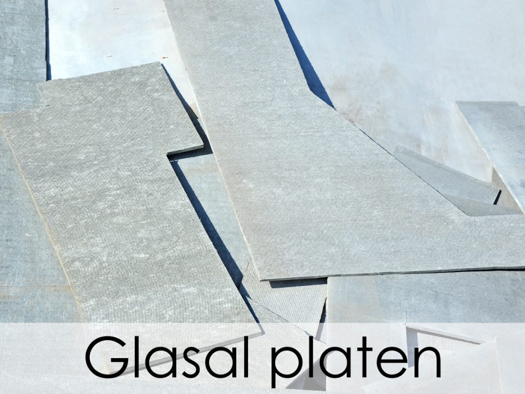 Glasal platen