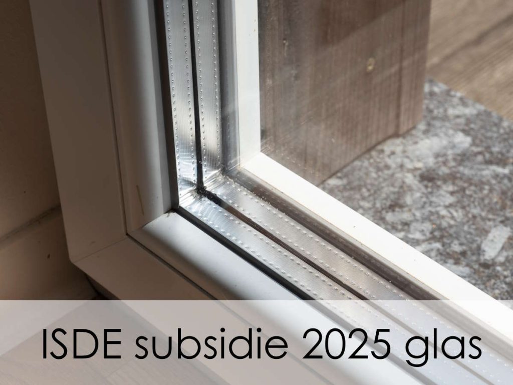 subsidie op isolerend glas